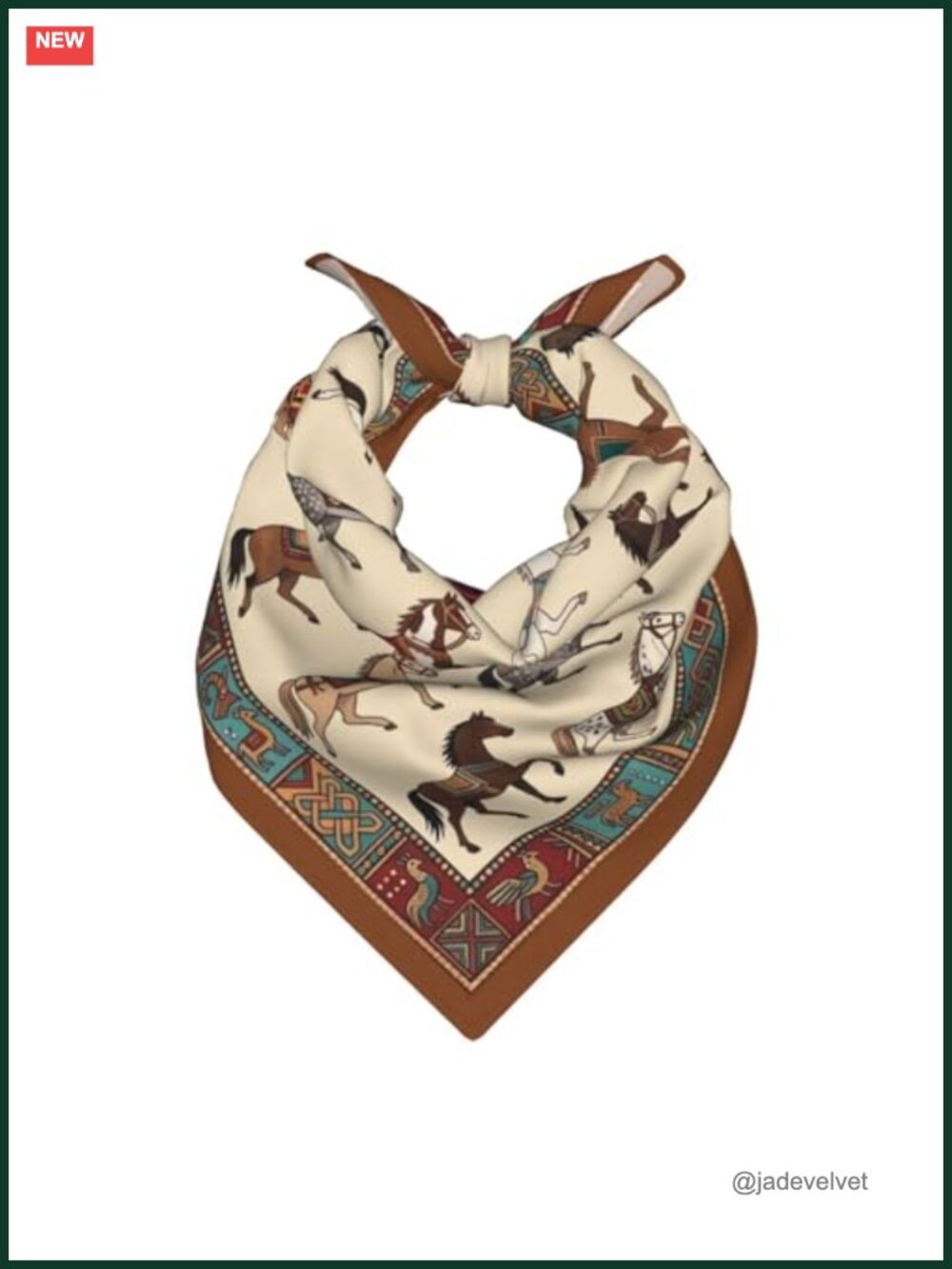 Silk Satin Square Scarf Women Hair Neck Multi-purpose Bandana
